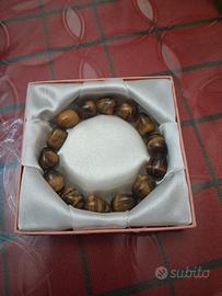 braccialetto in occhio di tigre