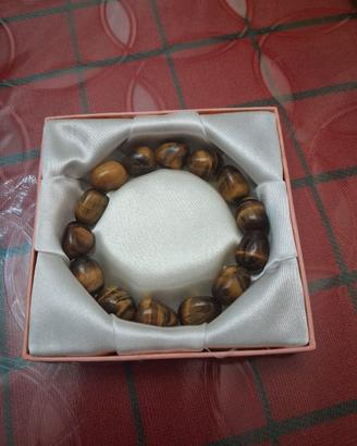 braccialetto in occhio di tigre