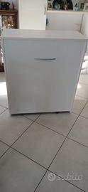 mobile letto singolo a scomparsa-con brandinbianco