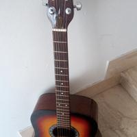 Chitarra acustica Clarissa vintage 