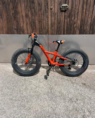 Bicicletta vertek fat bike da bambino