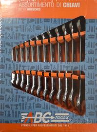 Set 12 chiavi a forchetta A29301012 ABC Tools