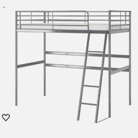 Letto a castello matrimoniale Svarta Ikea