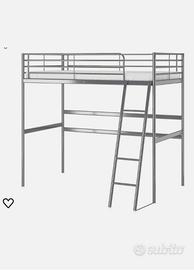 Letto a castello matrimoniale Svarta Ikea