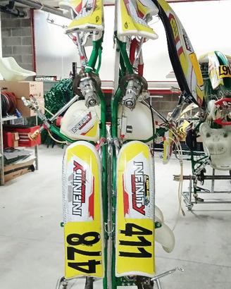 DISP. 2 TELAI TONY KART ROTAX DD2 PRONTI OTTIM AFF