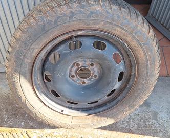 Ruota scorta 15R 5x100 Audi Seat Volkswagen Skoda