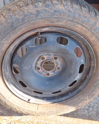 Ruota scorta 15R 5x100 Audi Seat Volkswagen Skoda