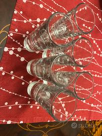 Set 6 bicchieri da amaro tumbler goccia