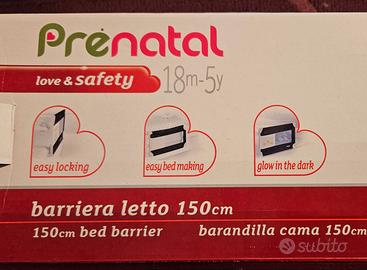Barriera Traversa Letto Bambino Prenatal 150 cm