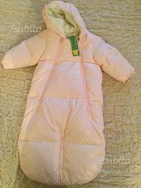 Sacco imbottito Benetton nuovo colore rosa