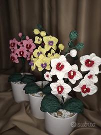 Orchidea amigurumi