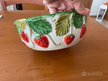 Insalatiera/Zupperiera con Fragole