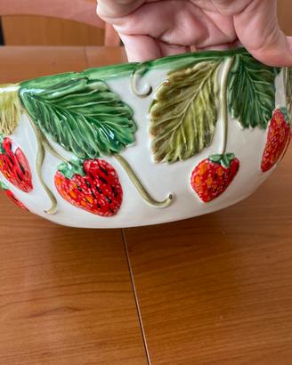 Insalatiera/Zupperiera con Fragole