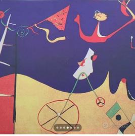 QUADRO COLORATO IN TELA