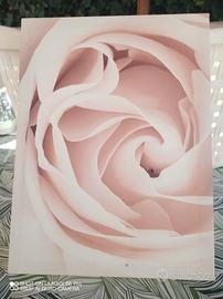 quadro rosa per cameretta