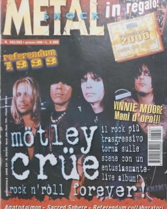 Metal Shock 7 Numeri anno 2000 anche separati