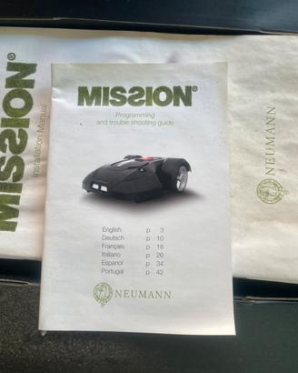 Robot Tagliaerba Neumann Mission - fino 2000 mq