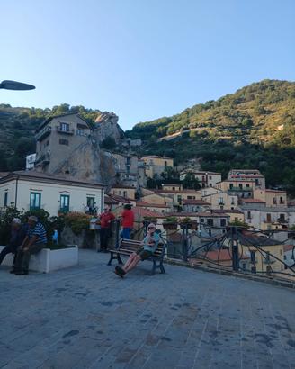 Set 6 Stampe Castelmezzano A4 Dolomiti Lucane