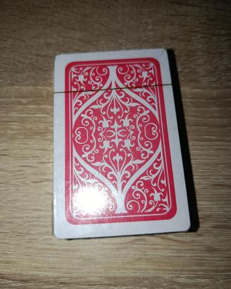 mazzo di carte da poker nuovo sigillato