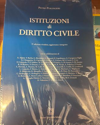 Libro Istituzioni di Diritto Civile