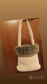 borsa uncinetto Teddy chic 
