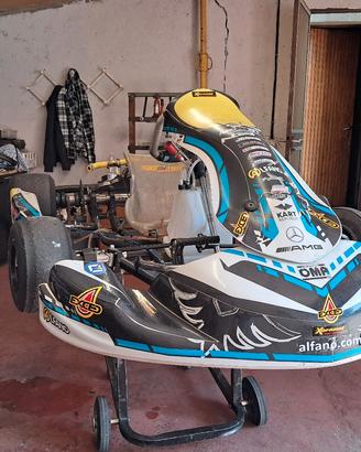 telaio kart completo piu motore
