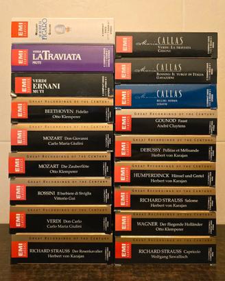 Set 17 Cofanetti CD Opera EMI Classics