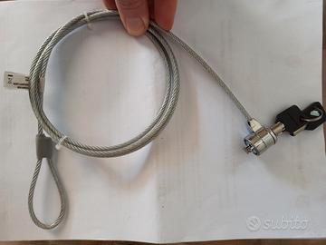 cavo sicurezza pc portatile