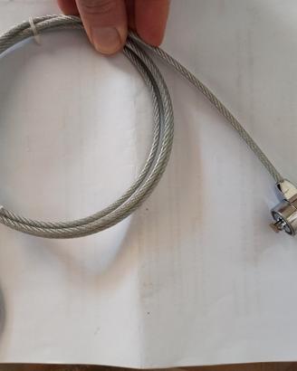 cavo sicurezza pc portatile