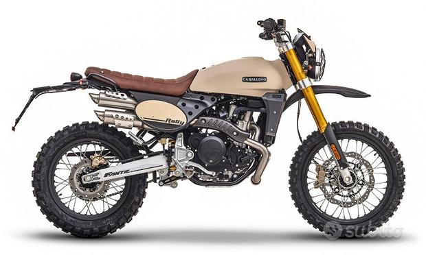 Fantic Motor Caballero 500 Rally colore sabbia