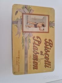 Scatola Biscotti Plasmon del 1956