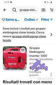 generatore corrente 4 tempi.