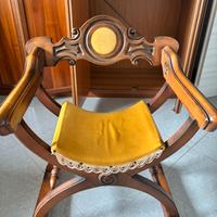 Sedia stile savonarola