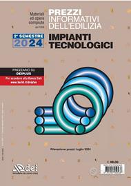 Prezzario DEl impianti tecnologici 2024