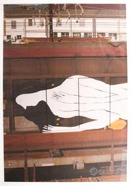 Rarissimo poster street art, Aris, 2010. 100x68cm