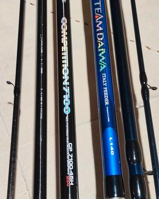 canne da pesca Inglese e Feeder daiwa