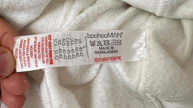 Felpa Bianca NASA,Taglia L