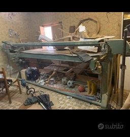 Levigatrice a nastro Samco trifase.