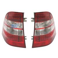 FANALI MERCEDES ML W163 98-05 LED ROSSO CROMATO