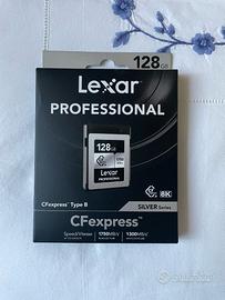 Lexar CF type B 128gb card
