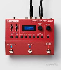 BOSS RC-500 Loop Station Scatola e Alimentatore