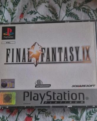 Final Fantasy IX platinum ps1 ita