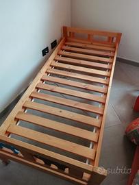 Lettino ikea con materasso