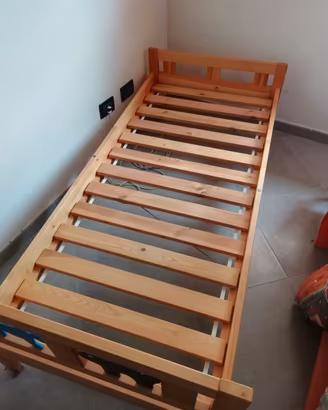 Lettino ikea con materasso