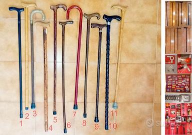 Bastoni vari da passeggio unisex vintage, a pezzo