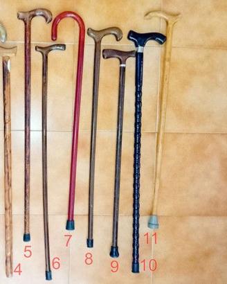 Bastoni vari da passeggio unisex vintage, a pezzo