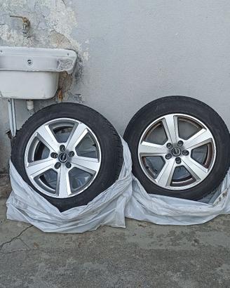 4 cerchi in lega R17 per Nissan Qasquai 2010