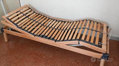 Rete a doghe elettrica singola con materasso