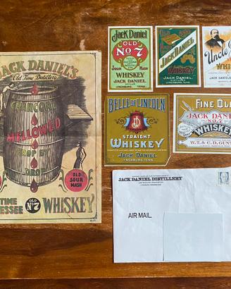 Etichette Jack Daniels