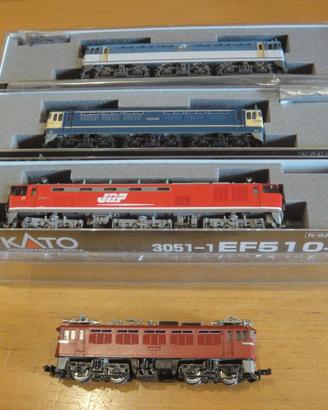 Treno lotto Kato locomotori scala N plastico